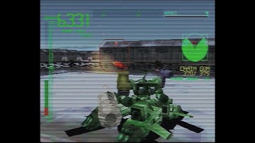 Armored Core: Project Phantasma (PS1) (4K CRT View) - #4 Tiamat / AC Steel Dragon [Arena]