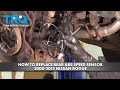 How to Replace Rear ABS Speed Sensor 2008-2013 Nissan Rogue