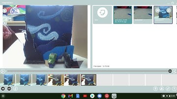 creating a stop motion video using clapmotion app