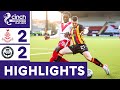 Airdrieonians 22 partick thistle  four goal first leg thriller  premiership play off highlights