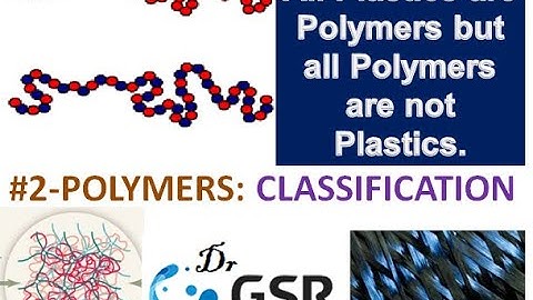 #2-Classification of Polymers II Inter Molecular Forces Between Polymer Chains