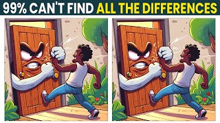 Spot the Difference: Brain Teaser! Test Your Mind!