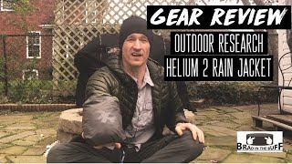 #65 gear review Outdoor Research helium 2 Rain Jacket