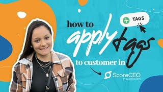 ScoreCEO Credit Repair Business Software:How to Apply Tags To customer in ScoreCEO screenshot 4