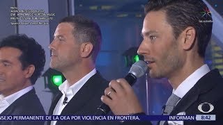 IL DIVO "Hello" &  Interview Noticiero Mexico 17-4-2018 chords