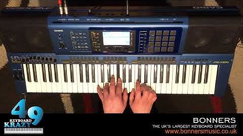 Casio MZ-X500 Keyboard - 1100 Sounds Part 5/5