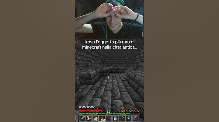 TROVO L'OGGETTO PIÙ RARO DI MINECRAFT #minecraft