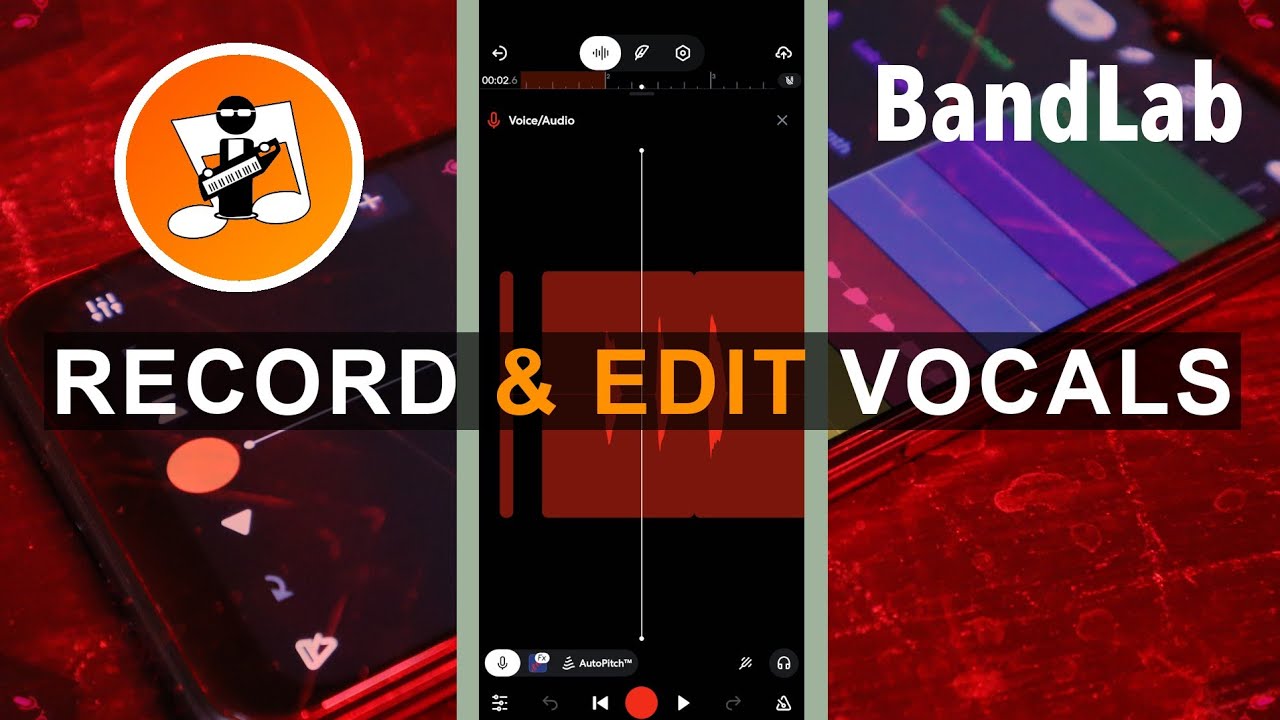 How to Record and Edit your vocals in Bandlab - YouTube