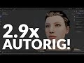 BLENDER 2.9x - AUTO RIG - FAST & EASY!