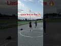 Little Bro on Fire with 3 point shots .Big Bro got cooked 😱