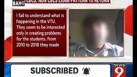 CBCS and non CBCS exam pattern to return