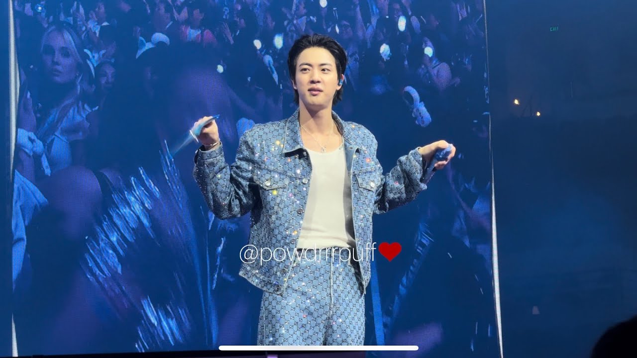 250717 -  CONNECT ARMY: TELEPATHY - Jin - ANAHEIM D1 - 4K 직캠 FANCAM