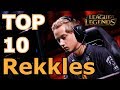 LAS JUGADAS MAS ÉPICAS DE REKKLES | league of legends