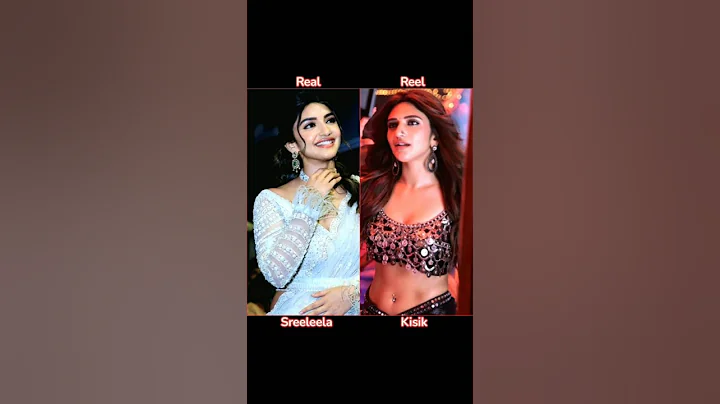 Pushpa 2 cast Real life vs Reel  #pushpa2 #alluarjun #sreeleela #shorts