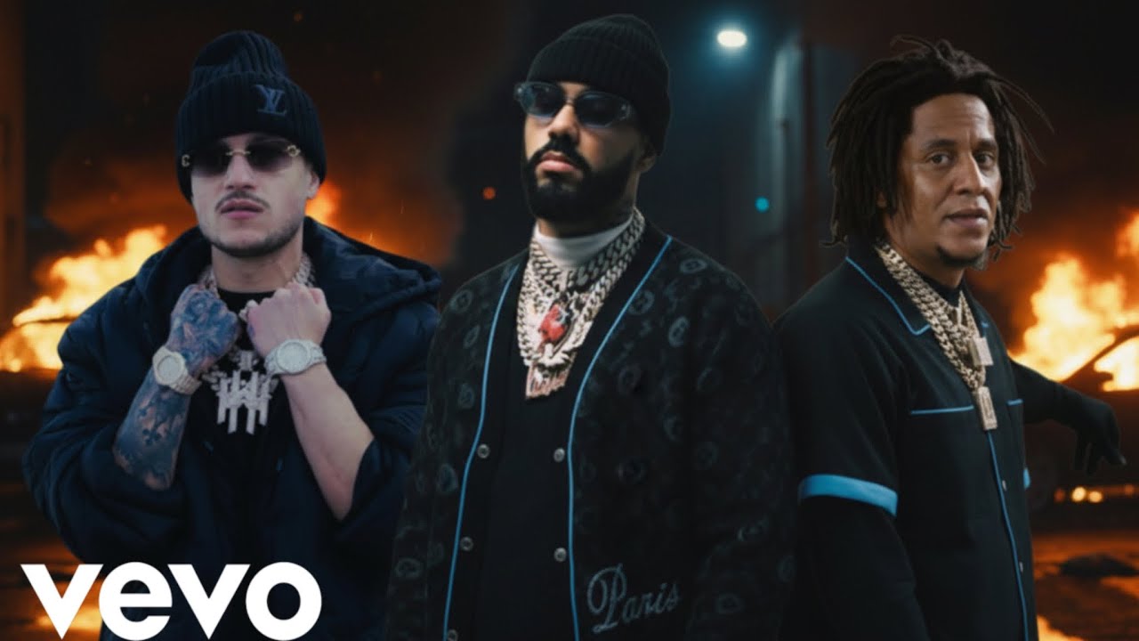 Tego Calderon, Anuel, Hanzel La H - Sabandijas (Official Music Video)