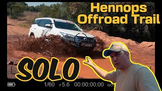 Hennops Offroad Trail Solo with the Fortuner! Finally attempting Hill 49!