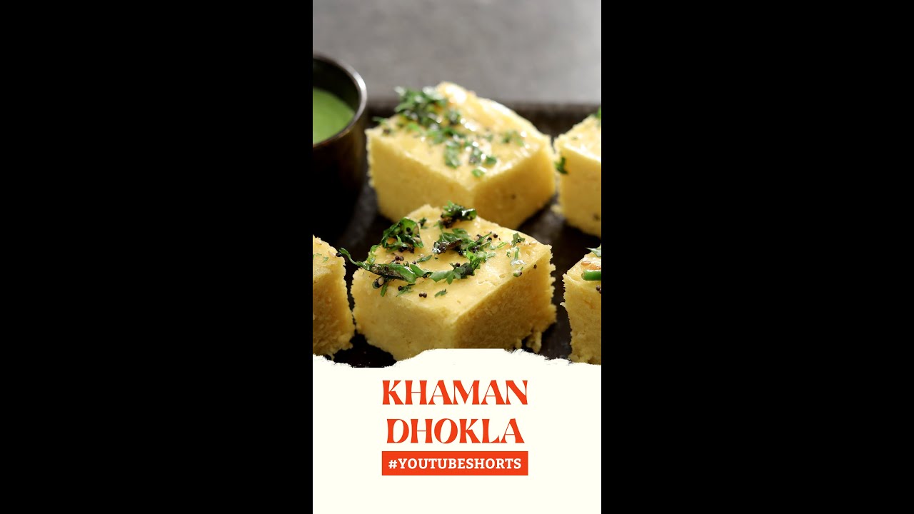 Khaman Dhokla   #Shorts   Sanjeev Kapoor Khazana