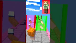 Help Build A Queen Run Challenge With Alex - Minecraft Animation🤣