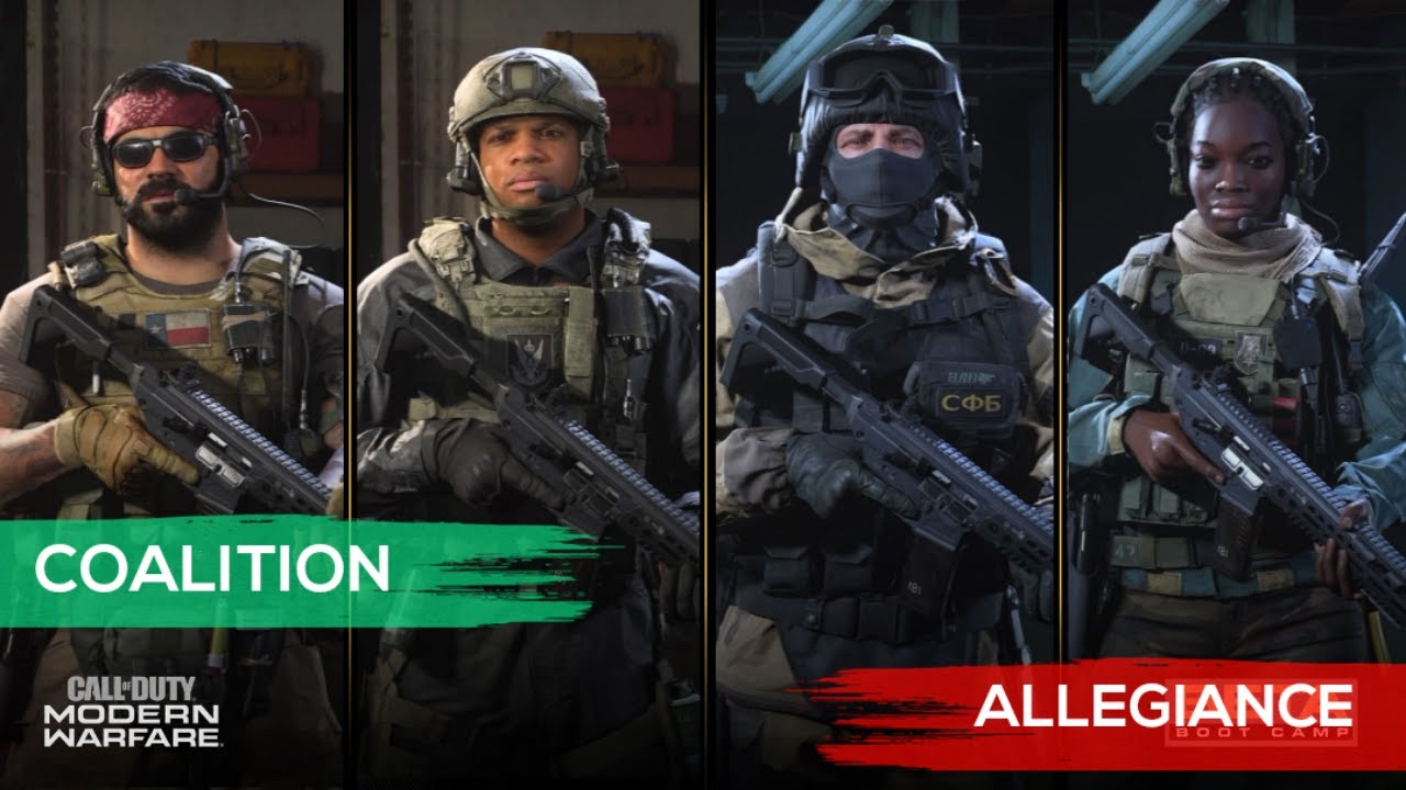 Call Of Duty Modern Warfare Season 1 Coalition And Allegiance Default