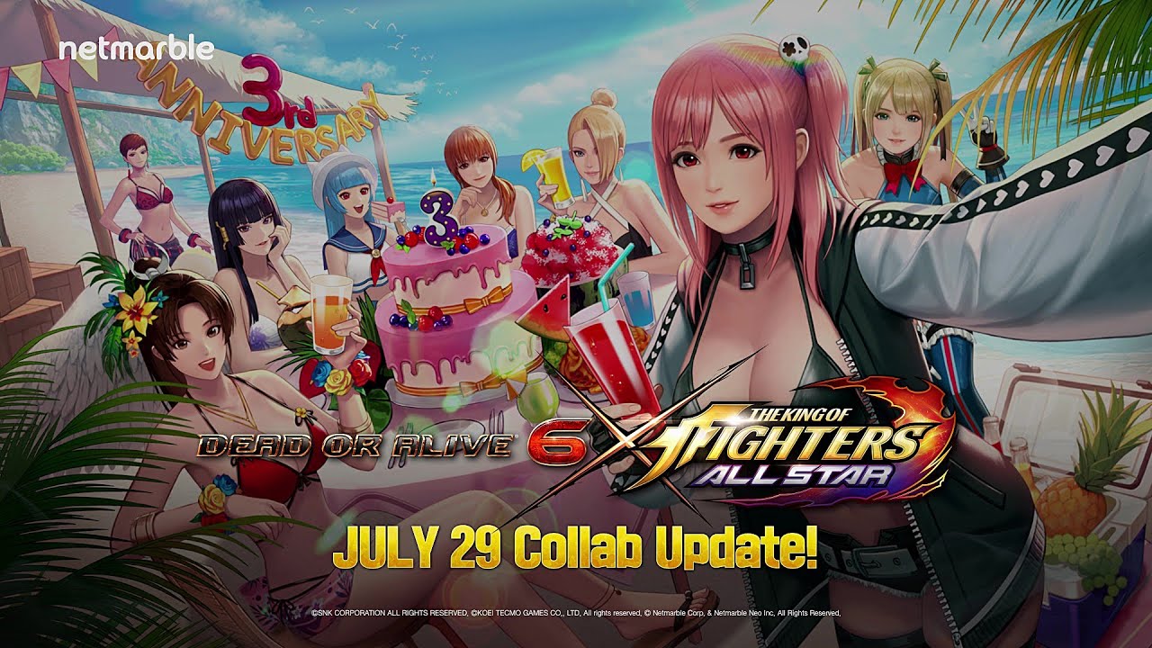 The King Of Fighters AllStar Finally Collaborates With Dead Or Alive 6