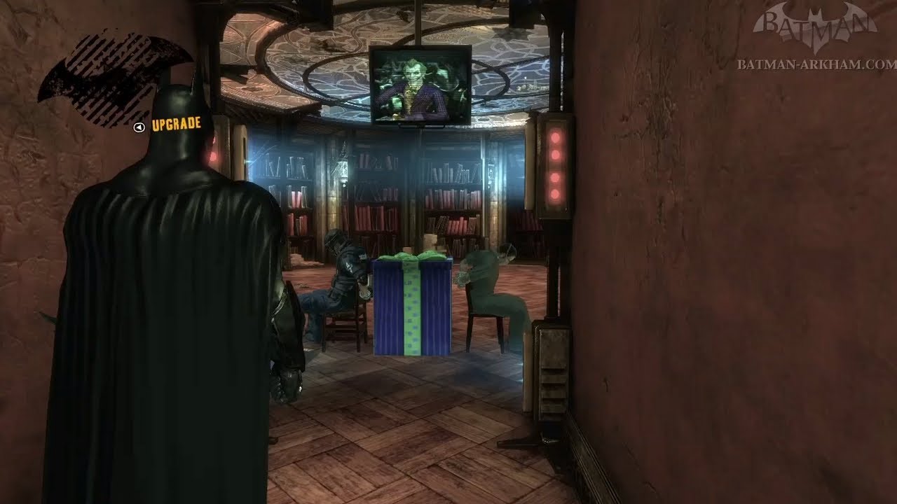 Batman: Arkham Asylum Walkthrough Part 25 - Hostages in the Library -  YouTube