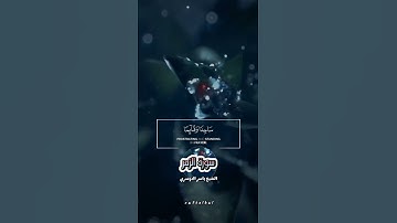 أَمَّنْ هُوَ قَانِتٌ آنَاءَ اللَّيْلِ سَاجِدًا وَقَائِمًا | الآية ٩ #سورة_الزمر #ياسر_الدوسري