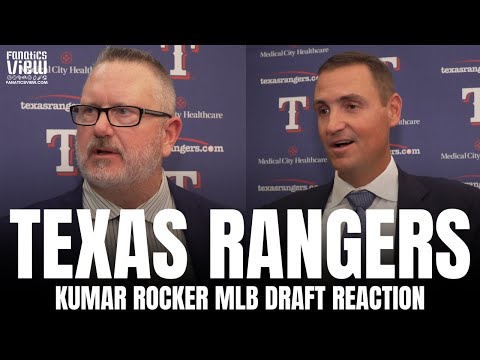 Chris Young & Kip Fagg Break Down Texas Rangers Drafting Kumar Rocker With 3rd Overall Pick in 2022