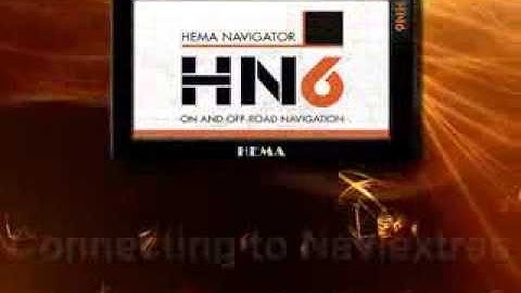 Hema Navigator HN6 - Connecting to Naviextras
