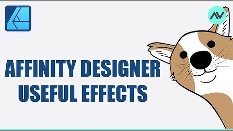 Affinity Designer 2 Tutorial: Affinity Designer 2 Useful Effects [Part-02] Compilation