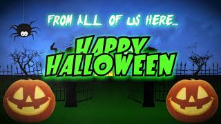 2020 Happy Halloween Motion Graphics