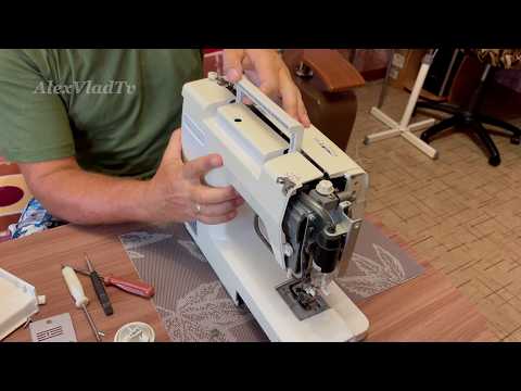 Швейная машина Astralux. Как разобрать и где смазать, как устранить скрип... Швейная машина Astralux. Как разобрать и где смазать, как устранить скрип...