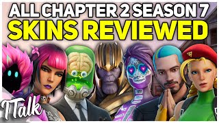 Every Fortnite Chapter 2 Season 7 Skin REVIEWED! (Fortnite Battle Royale)