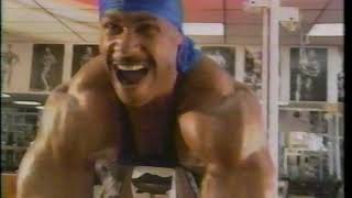 Professional Bodybuilder Mike Christian's back workout 1990