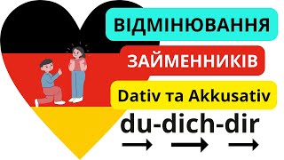 видео: Урок 11. Відмінювання особових займенників в німецькій мові. (Personalpronomen: Akkusativ und Dativ) картинка: Урок 11. Відмінювання особових займенників в німецькій мові. (Personalpronomen: Akkusativ und Dativ)