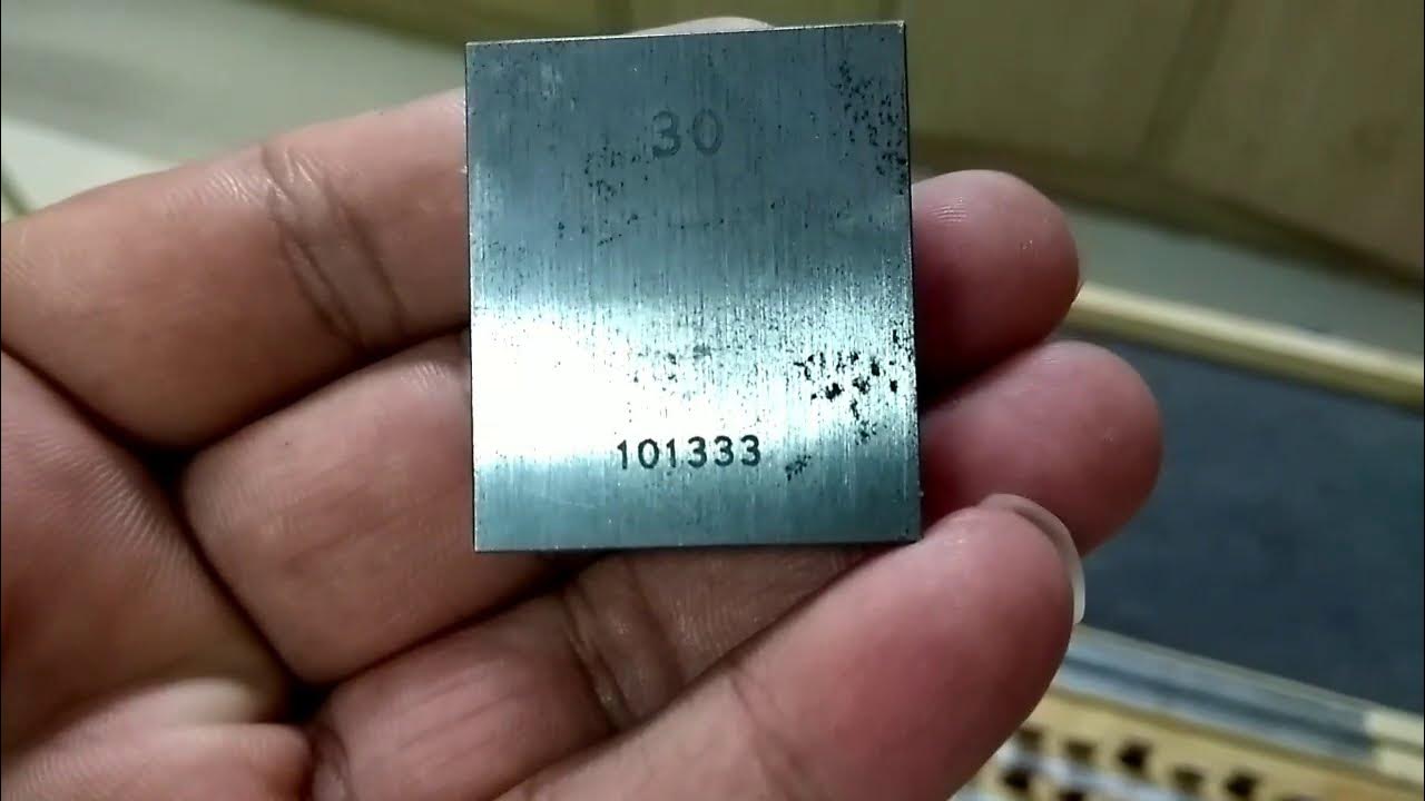 Slip gauges Wringing proceess YouTube