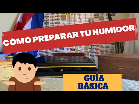 Video: Cómo preparar un humidor: 11 pasos (con imágenes)