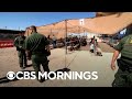 Inside a us customs and border protection processing center