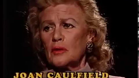 Joan Caulfield, Macdonald Carey--1989 TV Interview