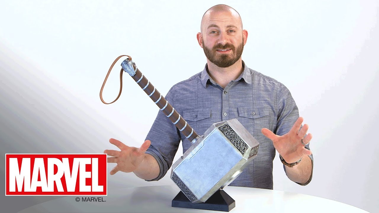 Marvel Legends Thor Mjolnir Hammer Electronic Prop Replica – Universe Toys