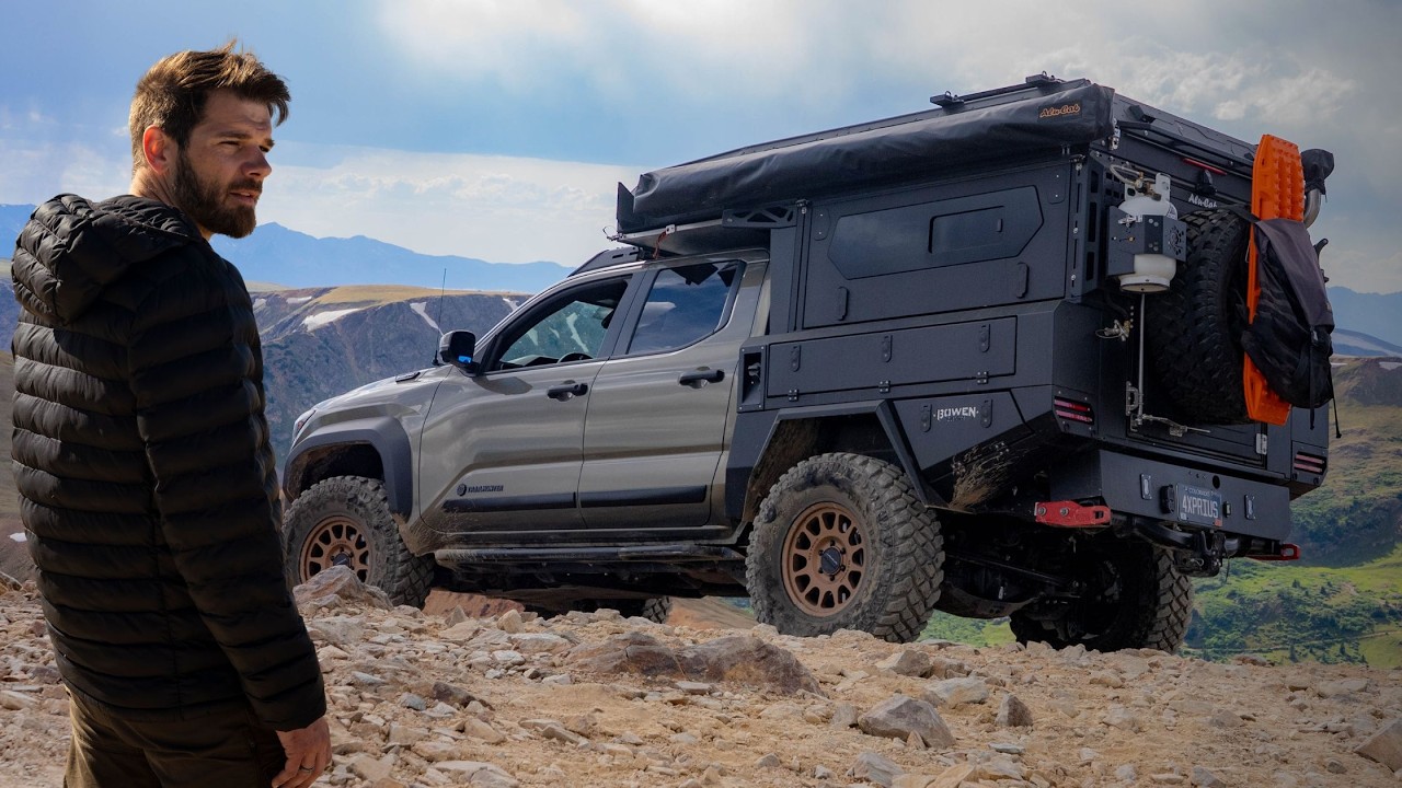 Построенная Такома преодолевает перевал Ред-Кон | Colorado Off-Road