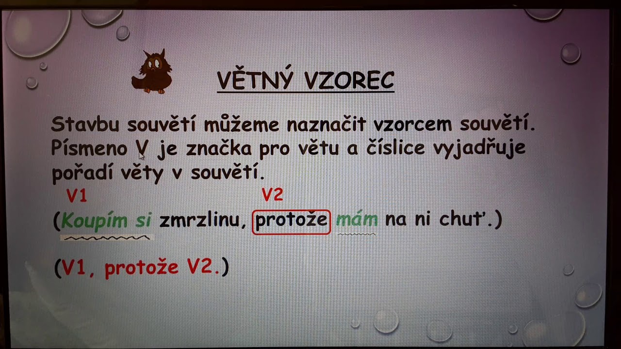 Věta jednoduchá a souvětí