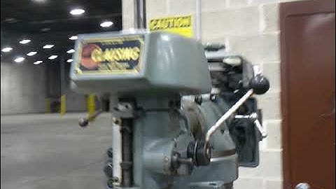 6” x 24” Clausing Vertical Milling Machine, Model 8520