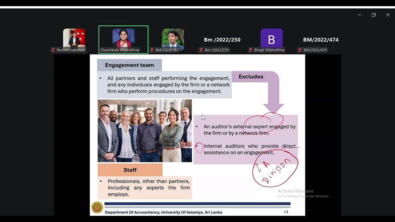 Advanced Audit   Week 02 Part II