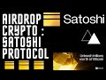 Airdrop crypto  satoshi protocol