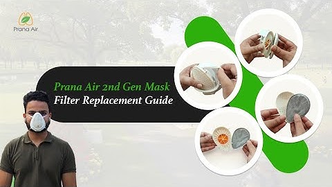 How to Replace the Filter | Prana Air 2nd Gen N95 Mask
