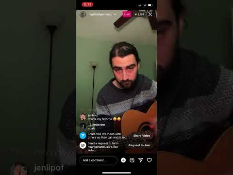 Noah Kahan IG Live, unreleased, photographic memory, 15th Dec 2022