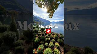 Vistas Impresionantes del Lago Leman en Montreux #switzerland #suiza #travel #fyp