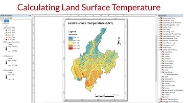 Calculating Land Surface Temperature (LST) of Landsat 7 and Landsat 5 | ArcGIS Tutorial