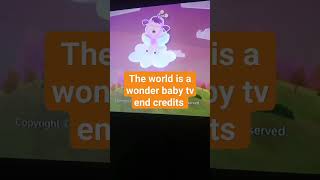 the world is a wonder baby tv end credits
