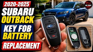 2020-2025 Subaru Outback Key Fob Battery Replacement | How To Replace the CR2032 Battery